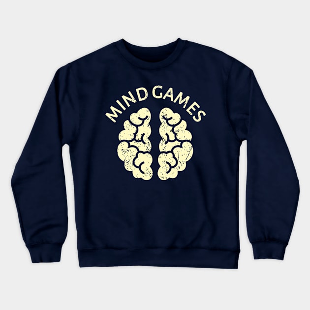 Mind Games Crewneck Sweatshirt by radeckari25